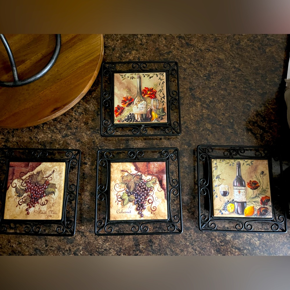 Set of Trivets- Wall Decor or Hot Pans